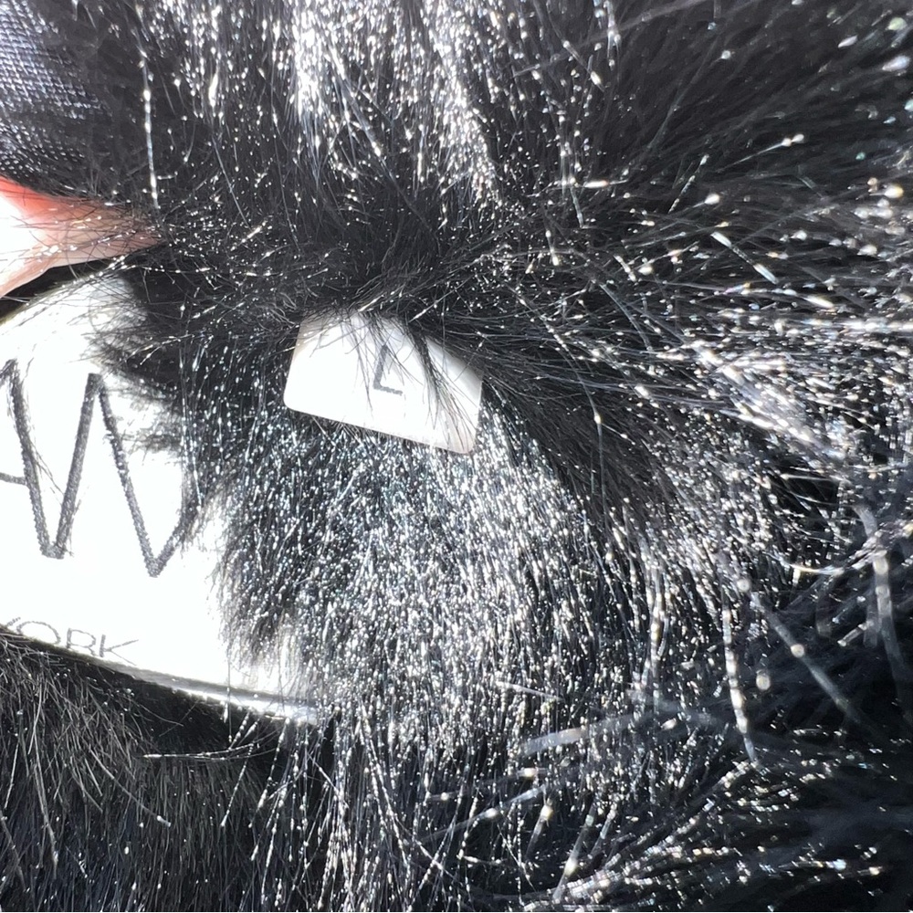 SAM. Black Fur-Trimmed Jacket - Picture 8 of 10